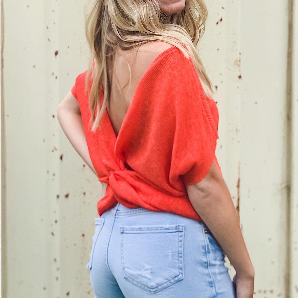 Back Twist Top